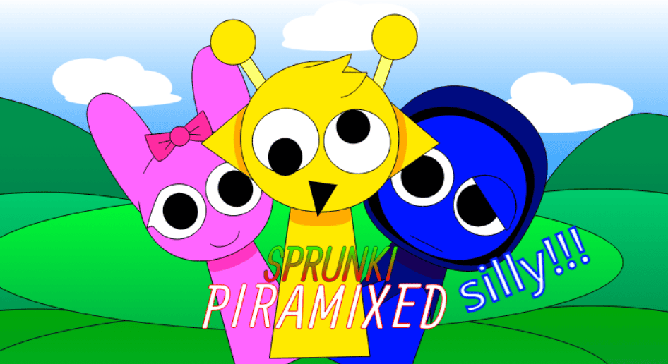 Sprunki Pyramix Silly Edition