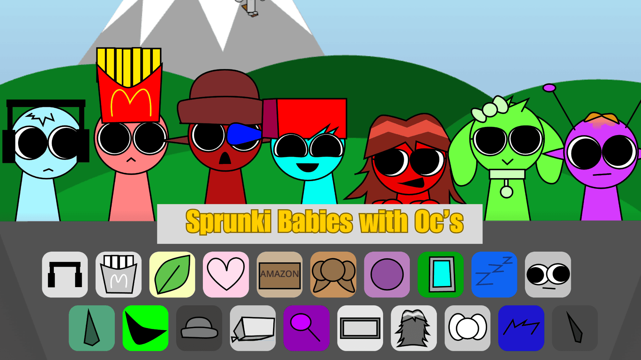 Sprunki Babies With OCs