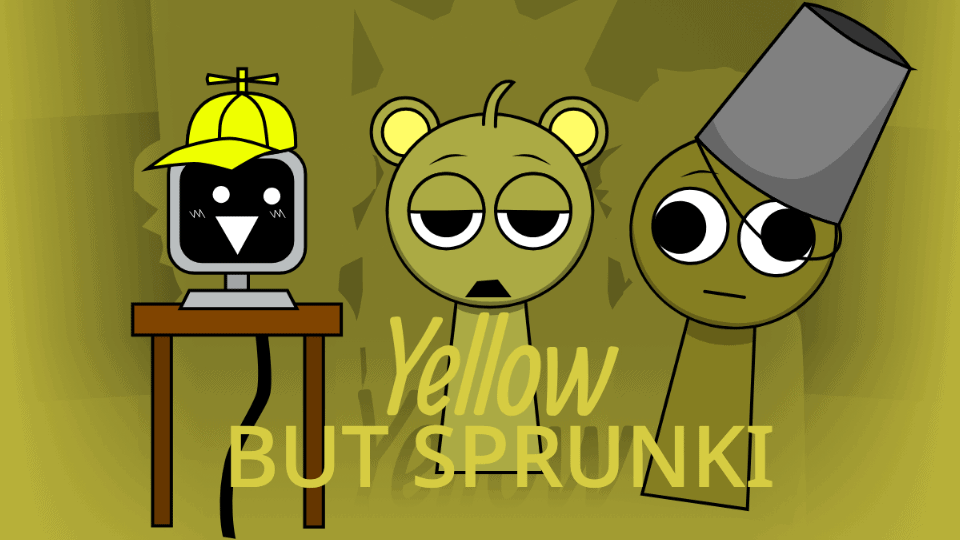 Yellow Colorbox But Sprunki