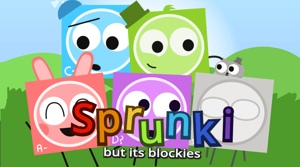 Sprunki Retake But Its Blockies