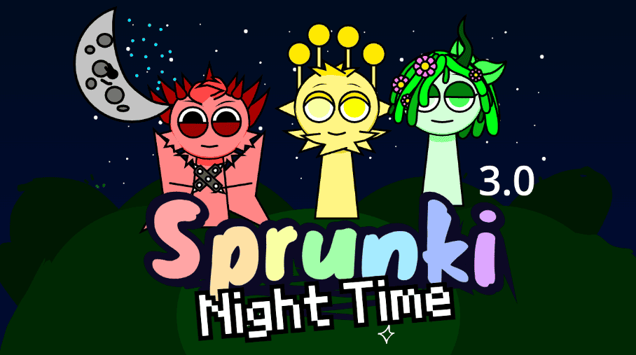 Sprunki Night Time 3.0